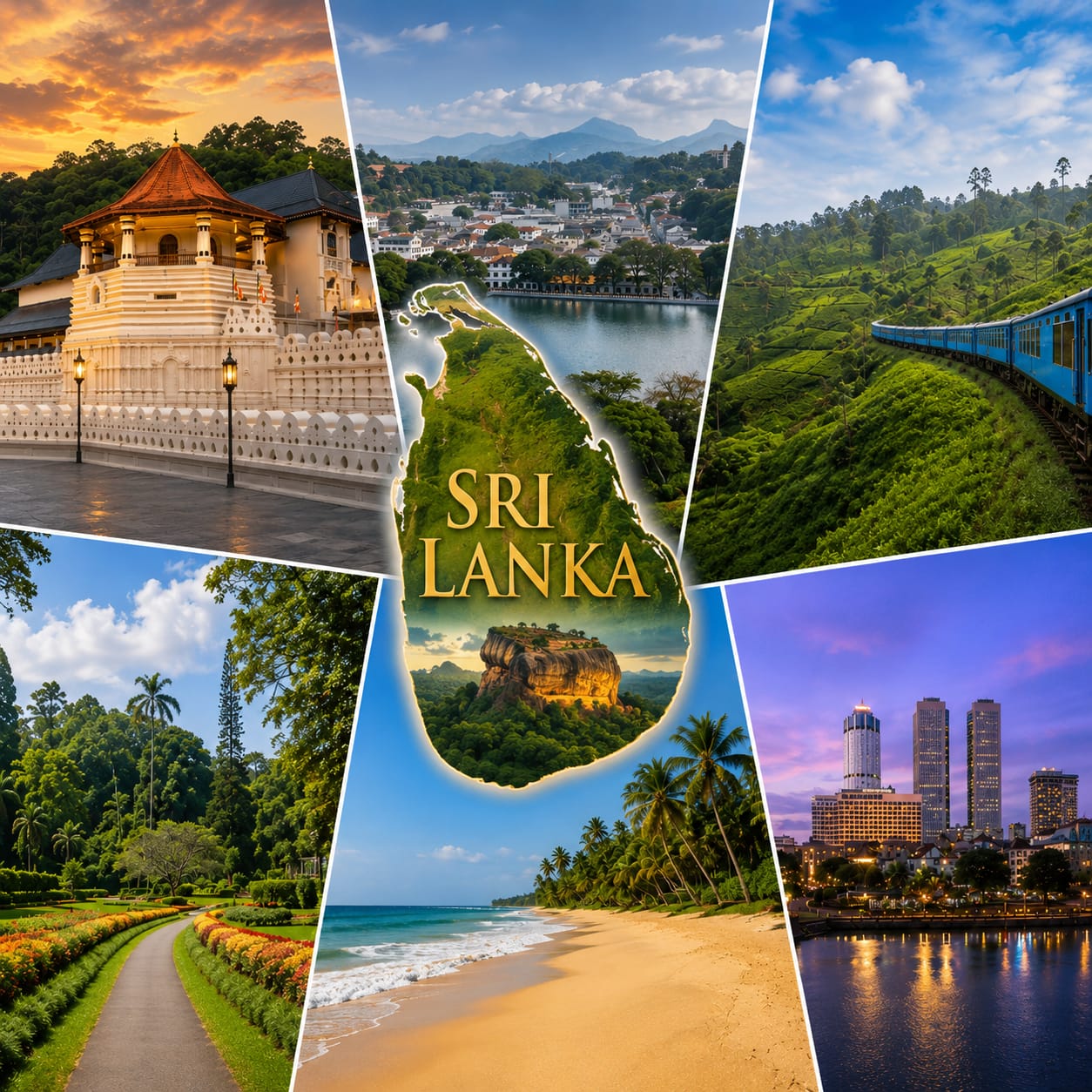 Pearl of the Indian Ocean -Sri Lanka - Sri Lanka Tour Package from Madurai | By2 Travel
